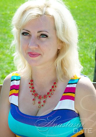 Ukraine lady Oksana from Kharkov, 48 yo, hair color Blond